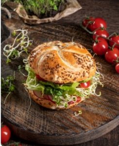 microgreen burger